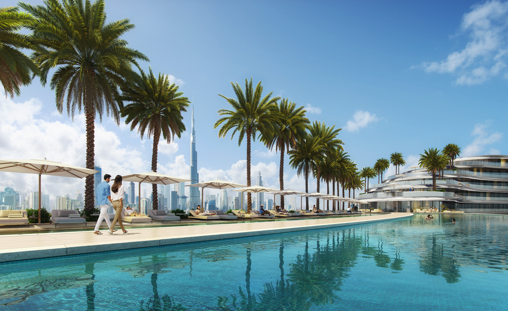 Full pool view