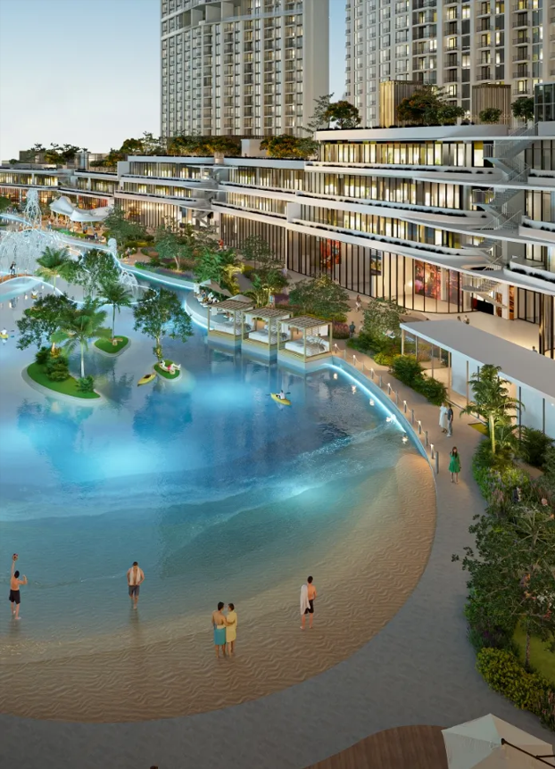 Indoor beach