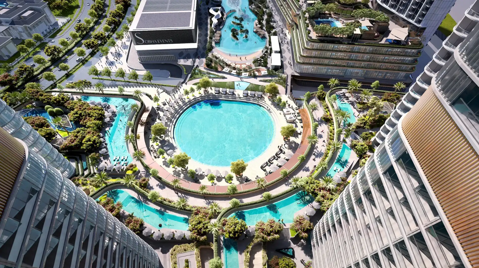 Pool top View