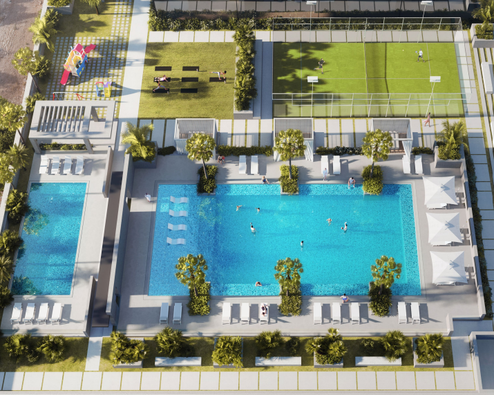 pool view