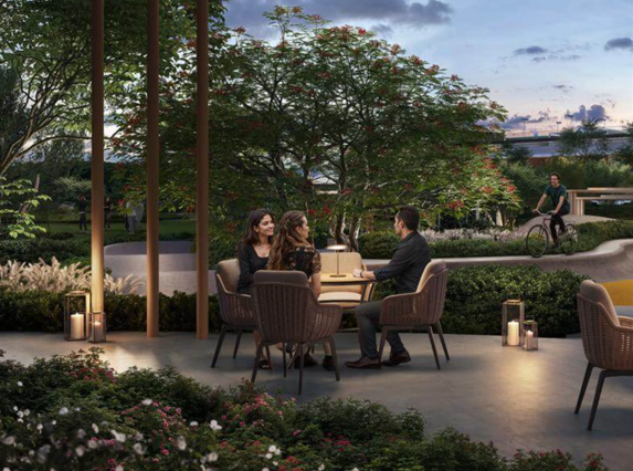 Outdoor dining