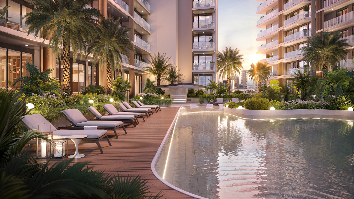 Pool deck