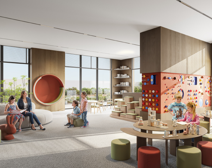Kids play room