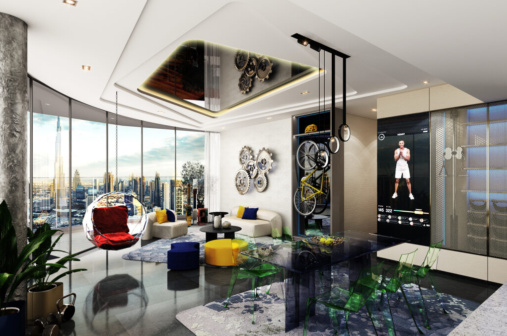 Living area view