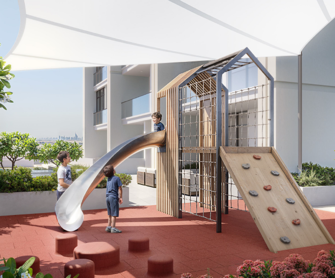 Outdoor kids play