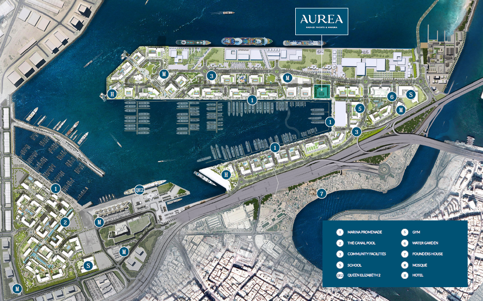 Aurea map