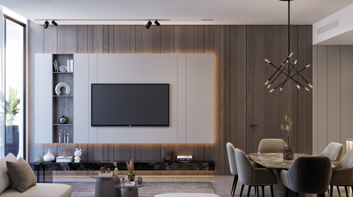 Living space view