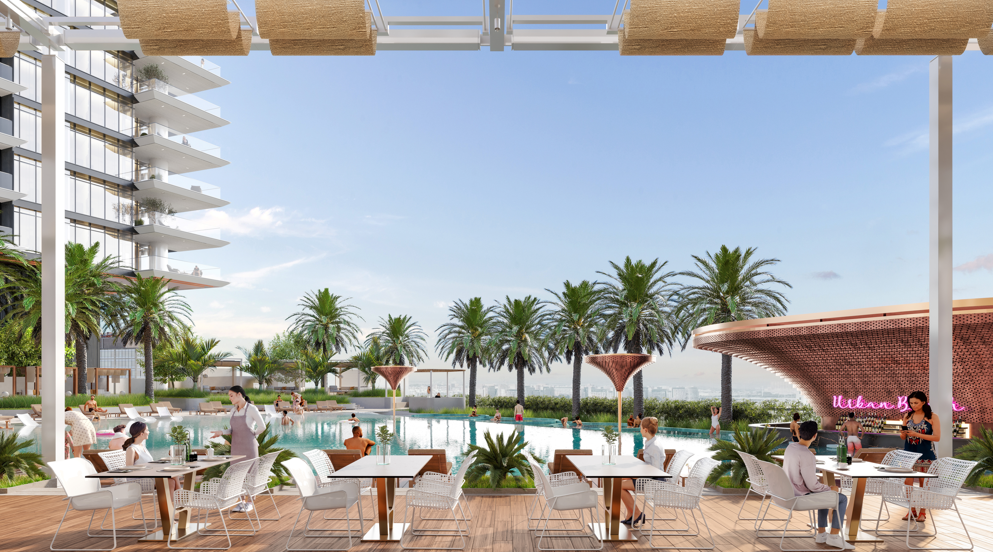 Outdoor clubhouse