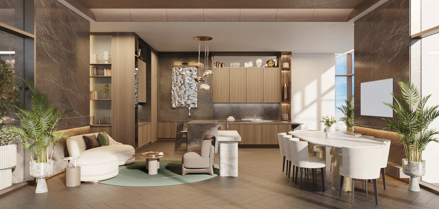 Residential Clubhouse - Kitchen